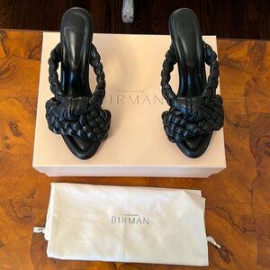 Alexandre Birman Carlotta sandal size 36.5 black
